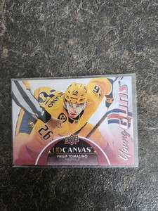 2021-22 Upper Deck Series 2 Young Guns Canvas Philip Tomasino YG RC Card# C217