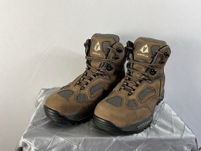 Vasque 7466 Men s 8.5M Brown Leather Hiking Boots Vibram EUC