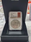 🔥2026 American Silver Eagle NGC MS 69 The Official Red Book Label Chase Holder