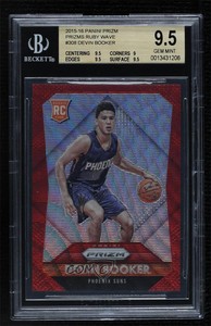 Devin Booker 2015 Prizm #308 Ruby Wave /350 Price Guide - Sports 