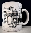 Tina Higgins Certified International Mugs Set 2 Paris Venice Travel Coffee Cups — photo 4