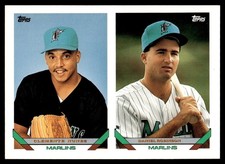 1993 Topps Clemente Nunez/Daniel Robinson Florida Marlins #599 16961