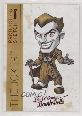 2018 Cryptozoic DC Bombshells Series II The Joker #A06 Sketch 0b3