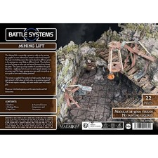 Mining Lift Fantasy Dungeon Terrain Battle Systems D D DND Scenery 28mm YHP