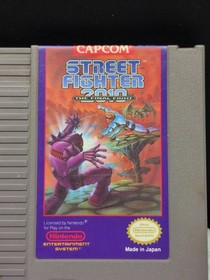 1985 Original Nintendo NES Game Cartridge Street Fighter 2010 Final Fight