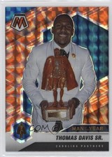 2021 Panini Mosaic Man of the Year Reactive Orange Prizm Thomas Davis Sr 0t2