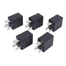5X 30A 12V 4Pin Car Auto Relay Kit SPST for Fan Fuel Pump Light 2095