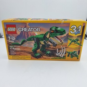 LEGO CREATOR: Mighty Dinosaurs (31058) ~ NEW SEALED in Damaged Box