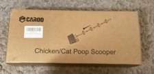 10inch Large Metal Chicken Poop Scooper, 24 to 68" Long Chicken Coop Litter S...