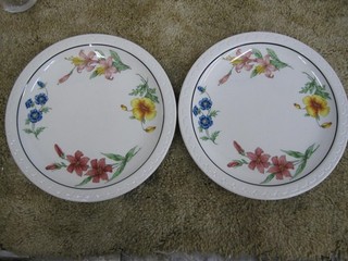 2 Southern Pacific PMWF dinner plates backstamped.
