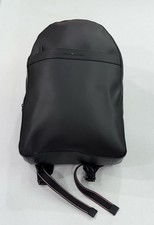 Tommy Hilfiger Mens Dome Logo Backpack, Black...