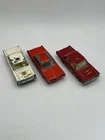 Vintage Matchbox Lesney Lot – Ford Galaxie Police & Fire Chief + Pontiac