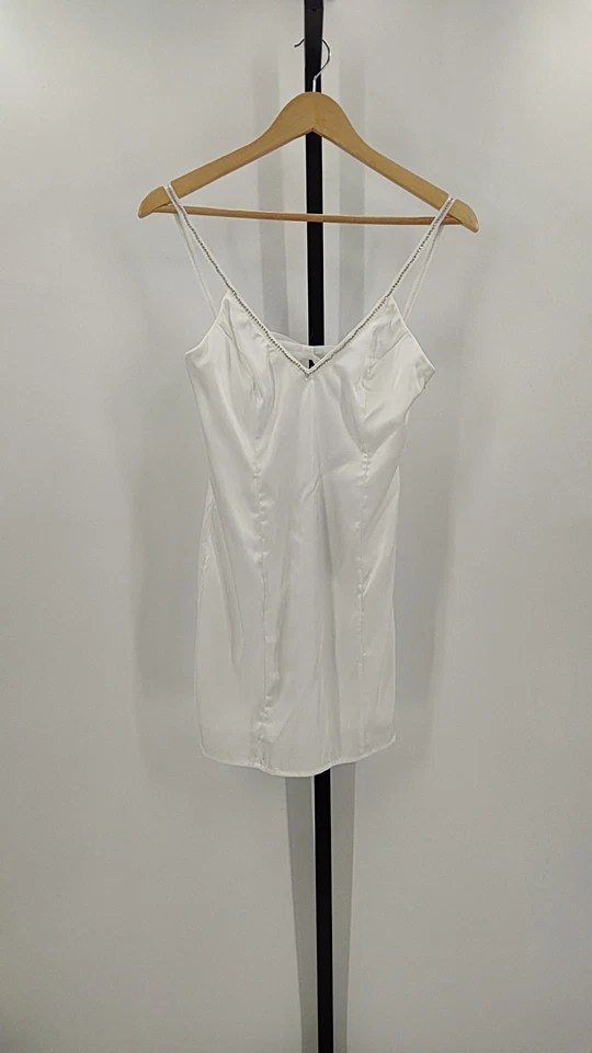 Lulus Women Basic Sleeved Dress White XS