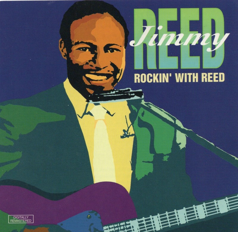 JIMMY REED Rockin' With Reed Autographed CD Cover/Booklet CD NOT INCLUDED