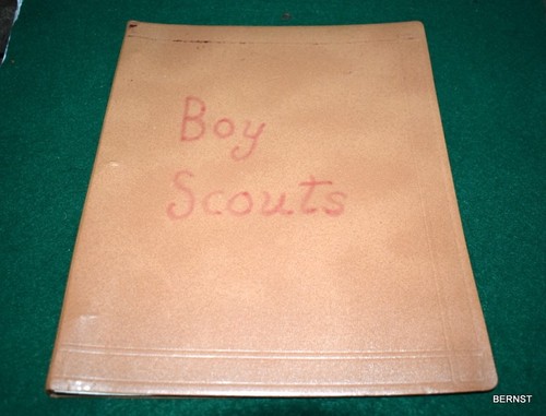 VINTAGE BOY SCOUT - c.1950's BOY SCOUT SCRAP BOOK - WISCONSIN - Picture 2 of 8