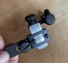 Redfield Olympic Model Rear Sight No Base Peep Disk Aperture Redfield Olympic Model Rear Sight No Base Peep Disk Aperture