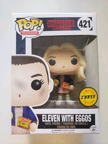 Funko Pop! Stranger Things Eleven With Eggos #421 (Chase) Vinyl Figure