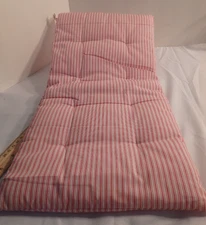 Vintage American Girl Kirsten's Red Stripe Mattress 1995 Pleasant Company