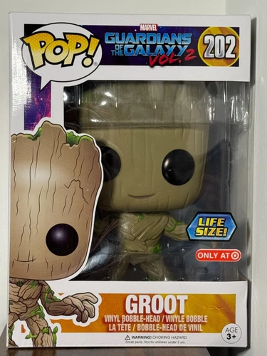 Groot Funko POP! Marvel #202 10" Target Exclusive Guardians of the Galaxy Vol. 2