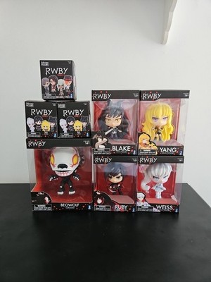 RWBY Vinyl Figures Series 1 Collection Set Of 5 + 3 Mystery