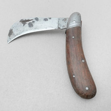 alte Hippe Okuliermesser Gärtnermesser