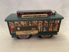 Vintage SAN FRANCISCO Powell  Mason Sts CABLE CAR 514 Metal Toy