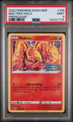 Moltres SWSH185 Sword & Shield Black Star Promo Holo