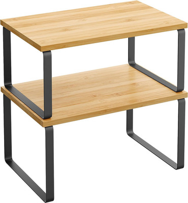 Cabinet Organizer Shelf, Set of 2 Kitchen Counter Shelves, Kitchen Storage, Spic