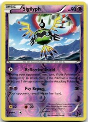 Sigilyph 55/122 XY BREAKpoint Reverse Holo Uncommon