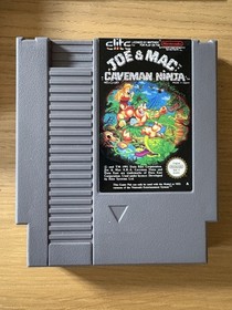 🦴 Joe & Mac: Caveman Ninja (Nintendo NES, PAL) &ndash; Complete in Box (CIB)