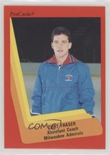 1990-91 ProCards Curt Fraser #327 0q3