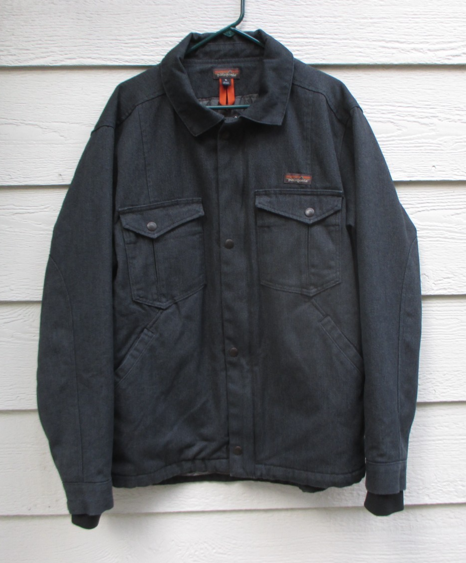 Patagonia Men's Iron Forge 27805 Black Hemp Canvas Insulated Ranch