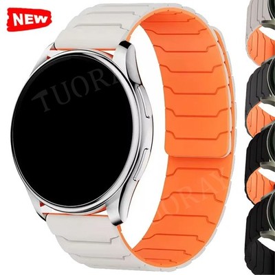 Magnet Silikon Armband Für Huawei Watch 5 4 3 GT 6 5 Pro GT4 GT3 2e 42 46 48mm