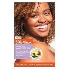 Sally Hansen Snip and Use Wax Strips for Face and Body 10 Count