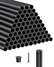 Uimoso Metal Staircase Deck Balusters 101 Pack 26" Aluminum Spindles with Screws
