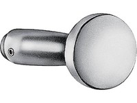 Amf 15537 TüRknopflochteil 478L Leichtmetall F1 / Naturfarbig GekröPft Rund 60 M