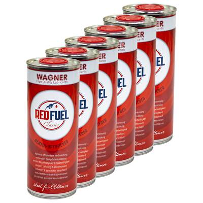 Red Fuel Classic Benzin Kraftstoff Optimierer Additiv Wagner 6 X 1 Liter 053001