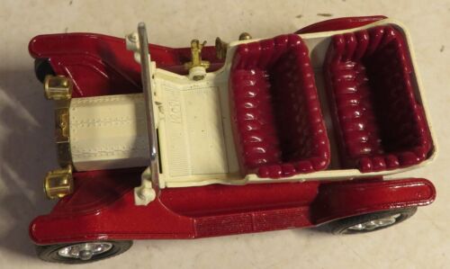 Vintage 1973 Matchbox Models of Yesteryear Y-1 Red 1911 Model 'T' Ford 42:1 GUC - Picture 10 of 18