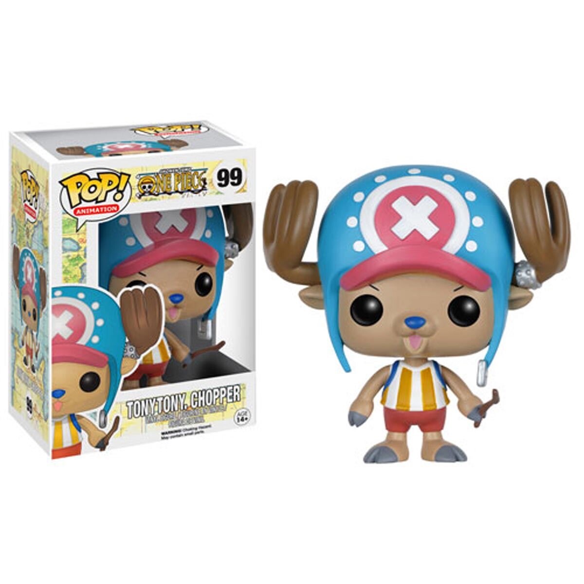 FUNKO POP! ワンピース　チョッパー FUNKO Pop! Animation: One Piece - TONY TONY CHOPPER #99 • w/Pro