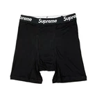 Supreme x Hanes Boxer Briefs Black