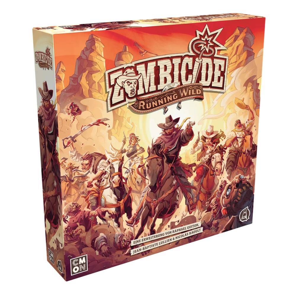 Thumbnail - Zombicide: Undead Or Alive - Running Wild Cmon Zombies Brettspiel
