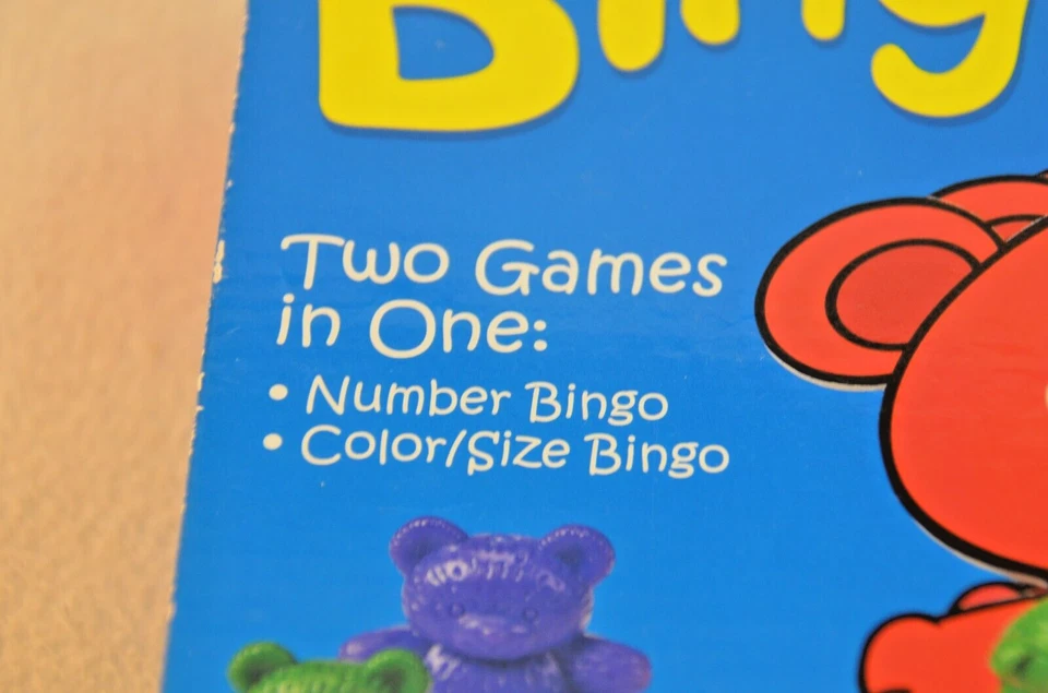 Learning Resources BINGO BEARS Number Bingo & Color/Size Bingo 2-4 Players - Image 2 of 4