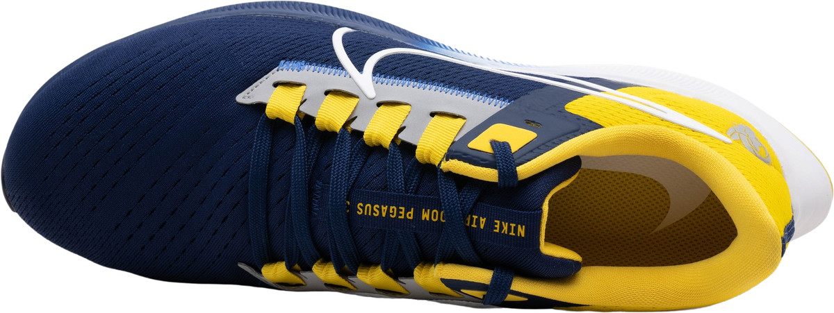 Nike Air Zoom Pegasus 38 LA Rams Mens 12.5 Navy Blue Yellow DJ0851-400 Running Nike NFL x Air Zoom Pegasus 38 Los Angeles Rams | eBay main image 3