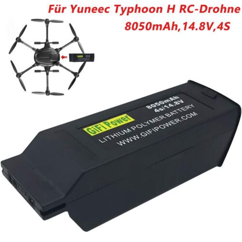 Batteria per drone Yuneec Typhoon H 8050 mAh 4S 14,8 V LiPO batteria di ricambio per Typhoon H+ - Foto 1 di 6