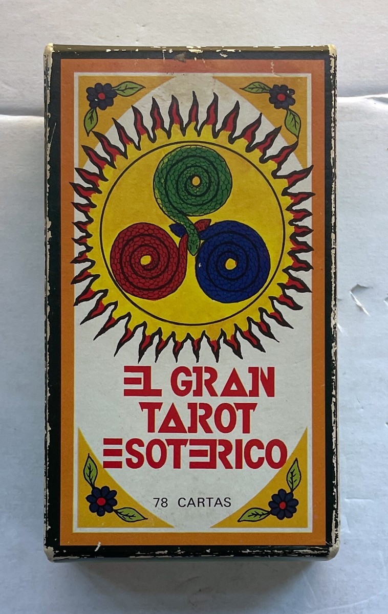 【Vintage】EL GRAN TAROT ESOTERICO タロット RARE!! - El Gran Tarot Esoterico by Luis Peña Longa - c