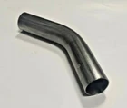 45 degree 2.75" 70mm Exhaust Mandrel Bend 304 Stainless steel Manifold Tube Pipe