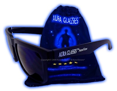 絶版　AURA GLASSES　オーラグラス オーラが見える　スピリチュアル OFFICIAL DICYANIN AURA GLASSES hunting ghost uv paranormal torch