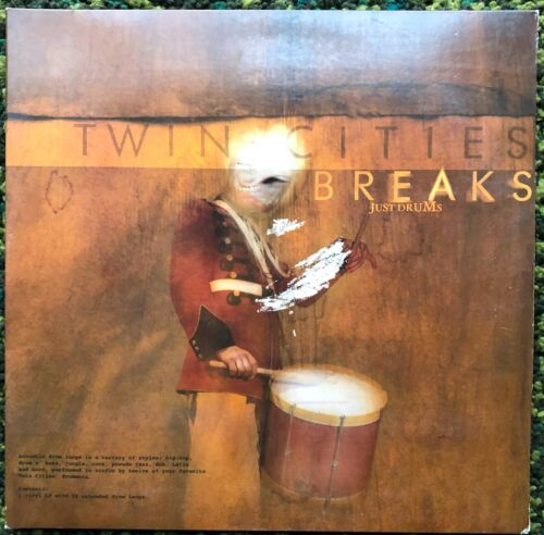 Twin Cities Breaks (Just Drums) LP Vinyl 2009 Skinny Branches Minnesota VG++ - Picture 1 of 5