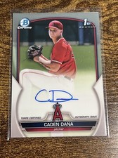 VAUN BROWN 2023 Bowman Chrome 1st Atomic Cracked Ice Auto /100 #CPAVB Giants