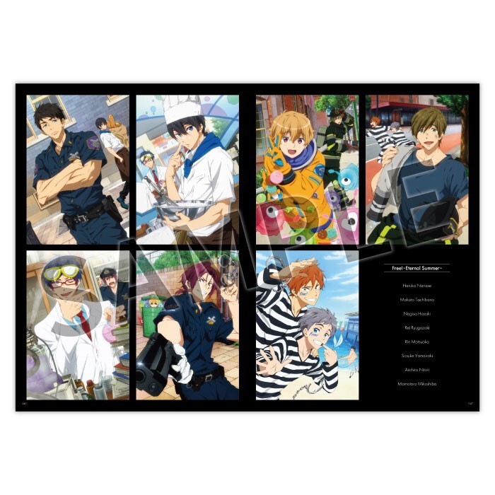 Free! Series Illustration Works vol.1 Art Book Kyoto